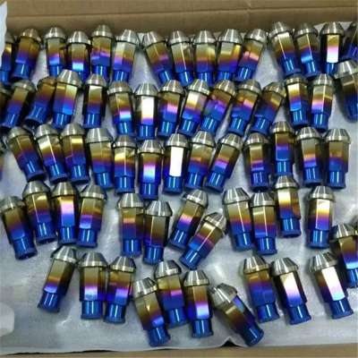 Colored Titanium Alloy Lug Nut for Sale