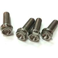 DIN 933 Gr 2 CP M15 Titanium Bolt Price in Stock